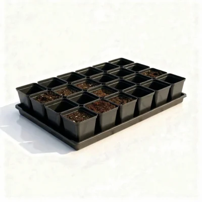 zestaw do rozsady 24 doniczki p9 i tacka dpt 5