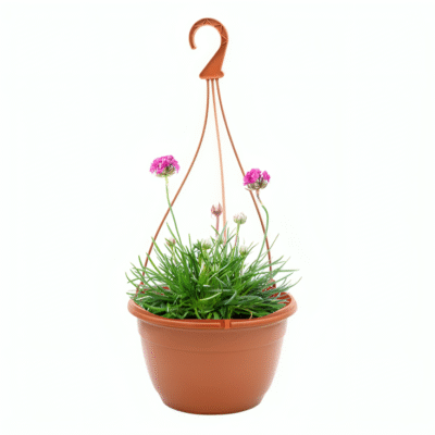 Doniczka wisząca 4.7L, Ø25 x 16 cm + wieszak