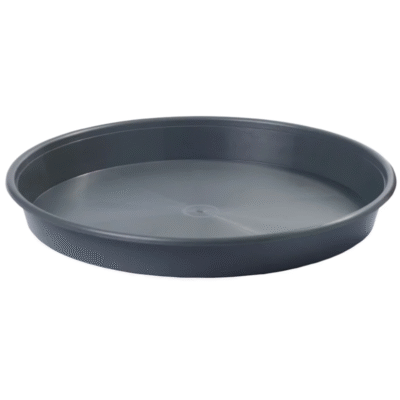 Podstawką pod doniczkę CZARNA średnica 50 cm