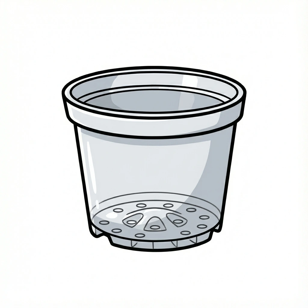 doniczki transparentne